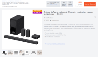 Home Theater 5.1 Sony HT-S40R por $4,232 | Mercado Pago