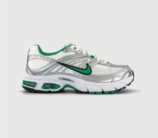Nike Air Max Moto 2k Trainers - Sizes 8-10 Metallic Silver Stadium Green White (£49.5