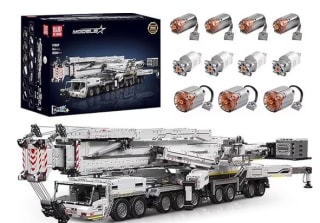 Mould King 17007Liebherr Hijskraan voor €333,65 dmv code bij Aliexpress