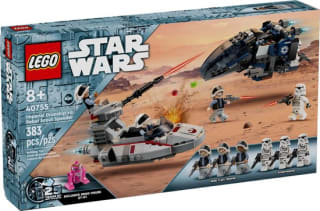 LEGO Star Wars Imperial Dropship vs Rebel Scout Speeder voor €27,99