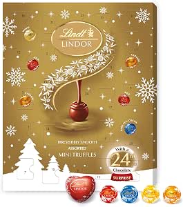 Lindt Lindor Assorted Chocolate Advent Calendar 117g for £5 at Amazon