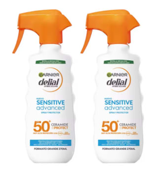 Protector solar Garnier SPF 50 2 unidades por 15,62€