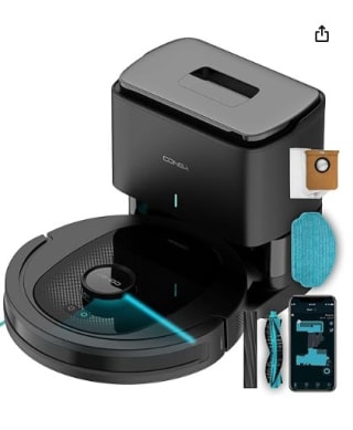 Cecotec Robot Aspirador Base Autovaciado Conga 8490 Ultimate Ultra Power Home 155.77€