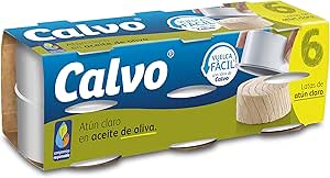 2 packs atún Calvo aceite oliva 6x65g por 9.17€