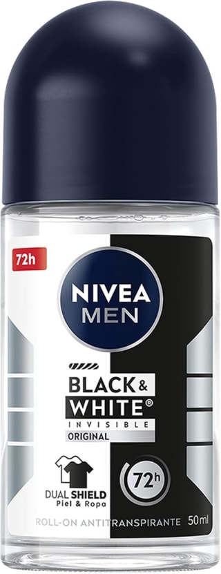 Desodorante NIVEA MEN Black & White 50ml por $25 | Oferta Amazon