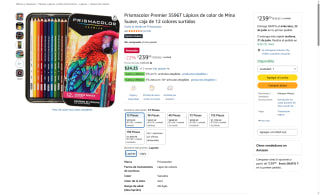 Lápices de Color Prismacolor 12 pzs por $239 | Oferta Amazon