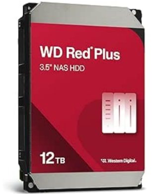 Disque dur WD Red Plus 12 To NAS 3.5" à 278,99€