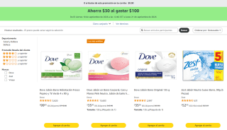 Ahorra $30 al gastar $100 en productos en Amazon