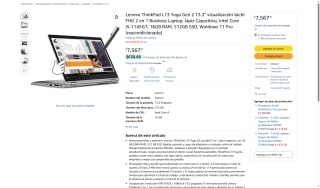 Lenovo ThinkPad L13 Yoga Gen 2 Reacondicionada por $7,567 | Oferta Amazon