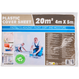 Afdekfolie 4 x 5 meter voor €0,49 bij de Action