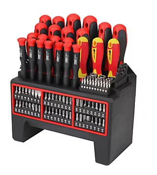 Ensemble de tournevis Forge Steel 112 pièces à 19,99€