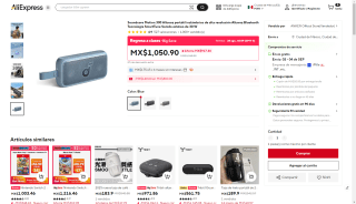 Parlante 30W Soundcore Motion 300 por $890 | Oferta AliExpress