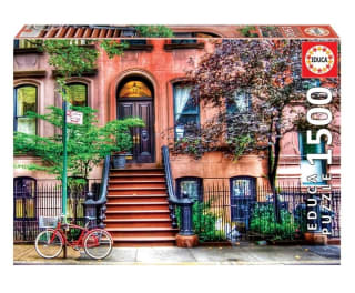 Educa Puzzle Greenwich Village Nueva York de 1500 piezas por 10.99€.