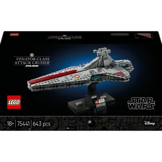 LEGO Star Wars Venator Class Attack Cruiser Construction Set 75441 - W/code - Free C