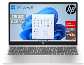 Portátil HP 15-fc0245ns AMD Ryzen 7-7730U, 16 GB, 1TB SSD, AMD Radeon Graphics, W11