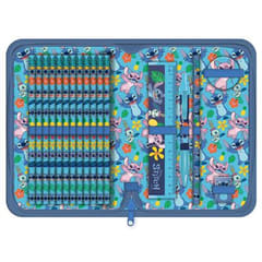 Disney Stitch Estuche Escolar Completo con Material Escolar por 3.99€