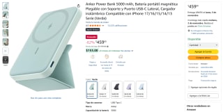 Anker Power Bank 5000mAh por $459 | Oferta Amazon