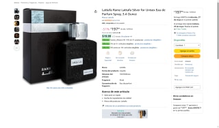 Perfume Lattafa Ramz 100ml por $197 | Oferta Amazon