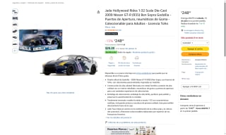 Nissan GT-R Ben Sopra Godzilla 1:32 por $249 | Oferta Amazon