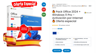 Office 2024 + Windows 11 Pro por $64 | Keys4us