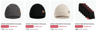 Tot 60% korting op thermokleding van danish endurance bij Amazon