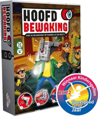 Hoofd bewaking - Actiespel voor €5 bij Boekenvoordeel