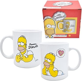 FUNKIDS 1729-58 taza de cerámica de The Simpsons por $145.52 en Amazon