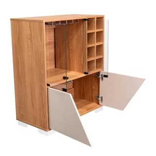 Mueble Bar con Portacopas y Cava RTA para 8 Botellas por $951 en Walmart