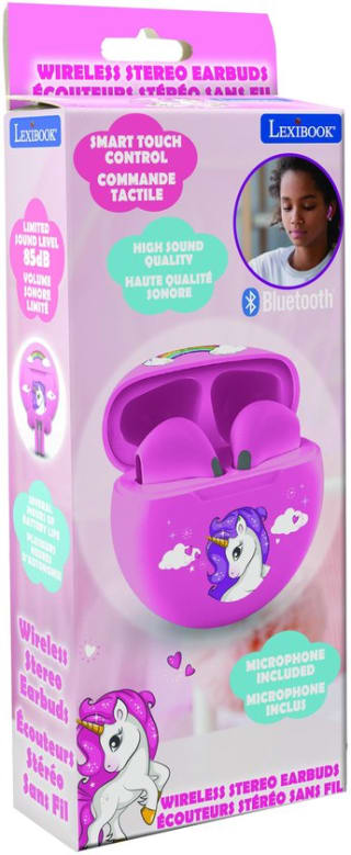 Lexibook HPBT05UNI Unicorn Bluetooth oordopjes voor €7,68 bij Bol