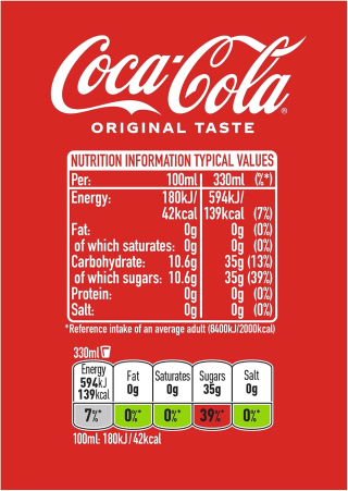 Coca-Cola Original Taste (24 x 330ml) for £12 at Amazon