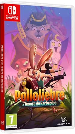 Videojuego Polloliebre y el Tesoro de Barbapico Nintendo Switch por 29,99€
