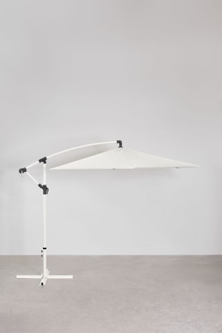 Parasol 295 cm en tela y acero Gerran por 34,95€ en Sklum
