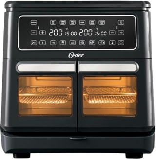 Freidora de Aire Oster Flex 11L 2 Zonas por $2,741 | Amazon