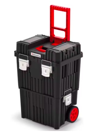 Caja de herramientas modular grande sobre ruedas por 28.16€