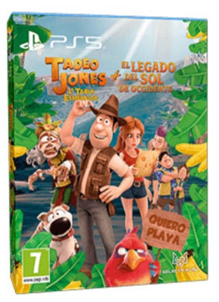 Tadeo Jones 3 La Tabla Esmeralda + El Legado del sol de Occidente PS5 por 26.99€.