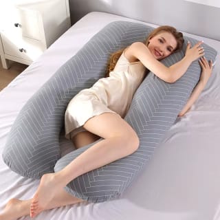 Almohada de embarazo 130x70 cm con funda desmontable por 18.79€