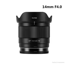 VILTROX AF 14mm F4.0 Air Lens for E Sony Nikon Z Mount, £184.15