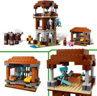 LEGO Minecraft De Plunderaar Buitenpost en Verwoester Bouwpakket voor €47,99 bij Bol