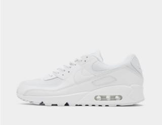 Men’s Nike Air Max 90 – White / Black, £72 | Sizes 6–12 | Carer Discount + Free Click