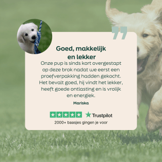 Gratis WOOOF Puppypakket bij Wooof