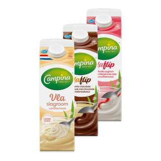 Campina vla (1 liter) voor €0,99 bij Dirk