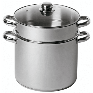 BAUMALU Couscoussier traiteur inox - 24 cm pour 19,90€ chez E.Leclerc