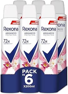 Rexona Advance Protection Bright Bouquet pack 6 por 10,55€