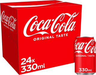 Coca-Cola Original Taste (24 x 330ml) for £12 at Amazon