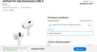 AirPods Pro 2da Generacion USB-C por $3,589 | MacStore