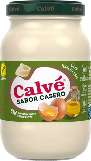 Calve Salsa en tarro Sabor Casero, sin conservantes, 210 ml por 1.02€
