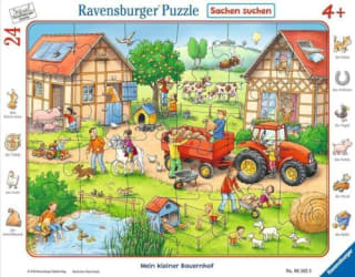 Ravensburger My little farm framepuzzel (24 stukjes) voor €4,99 bij Amazon