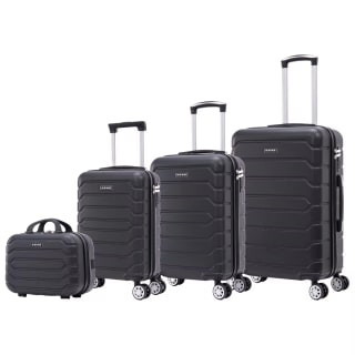 Set de 4 maletas de viaje ABS con ruedas giratorias por 54,61€