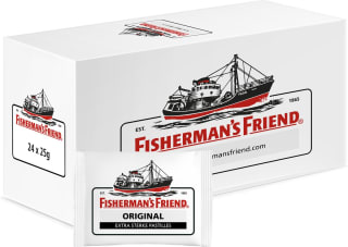 Fisherman's Friend Original Suikervrij (24 zakjes x 25 g) voor €13,56 met Bol select