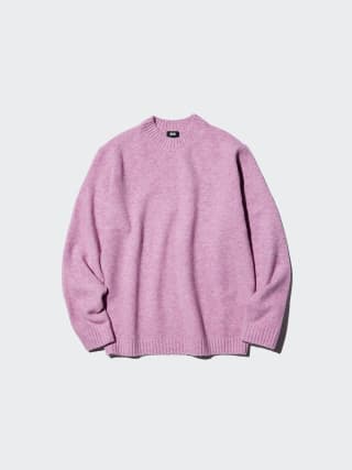Pull en maille Soufflé Yarn™ (Homme) pour 12,90€ chez UNIQLO